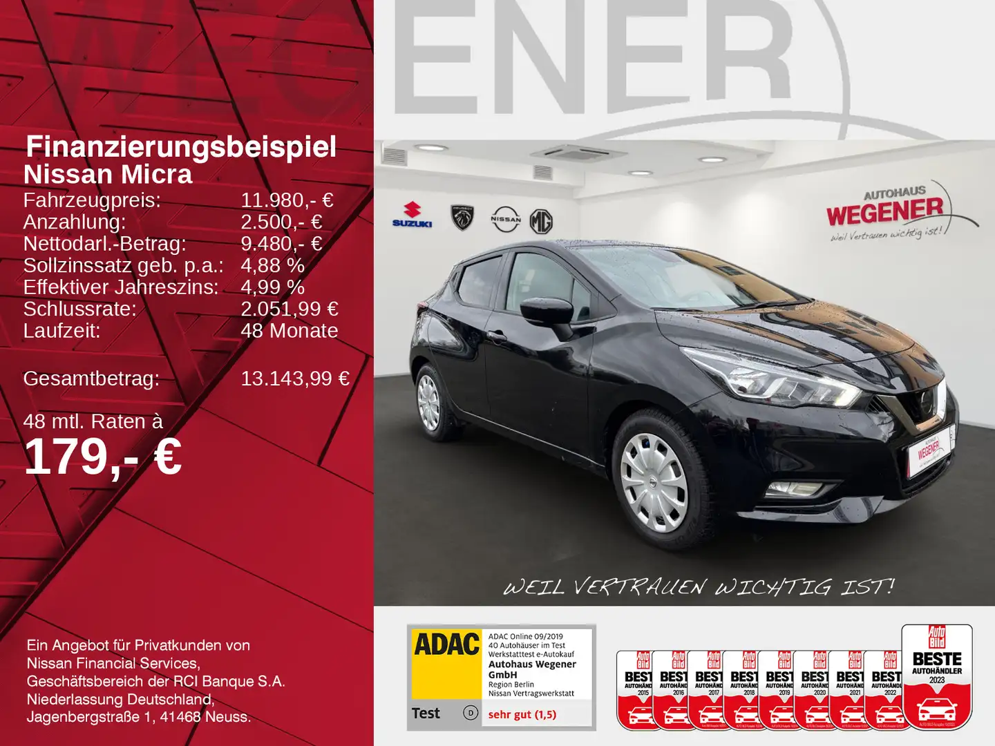 Nissan Micra MICRA N-WAY MT+KLIMA+CARPLAY+KAMERA+SHZ+8-FACH. Negru - 2