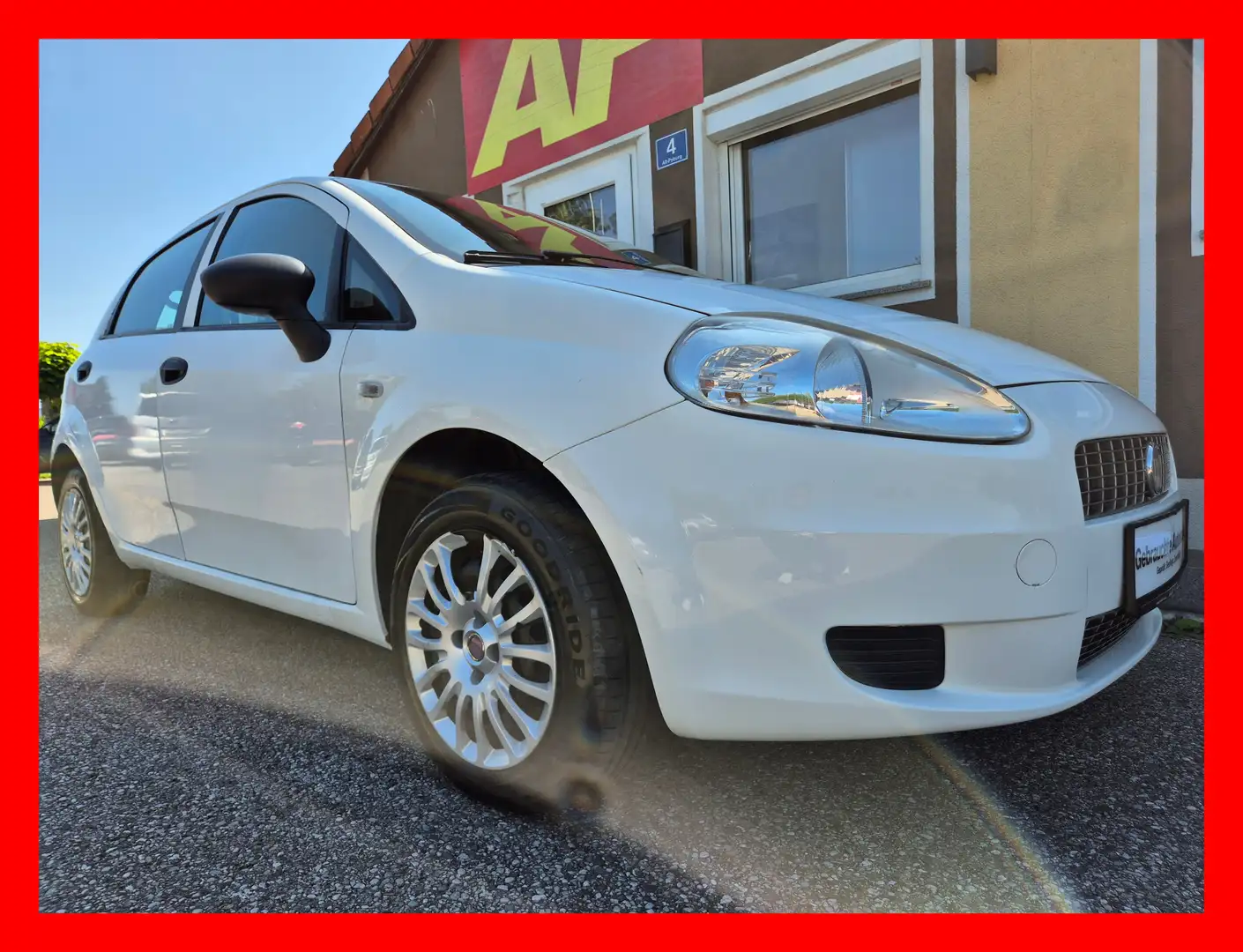 Fiat Grande Punto 1.2  Active Weiß - 1