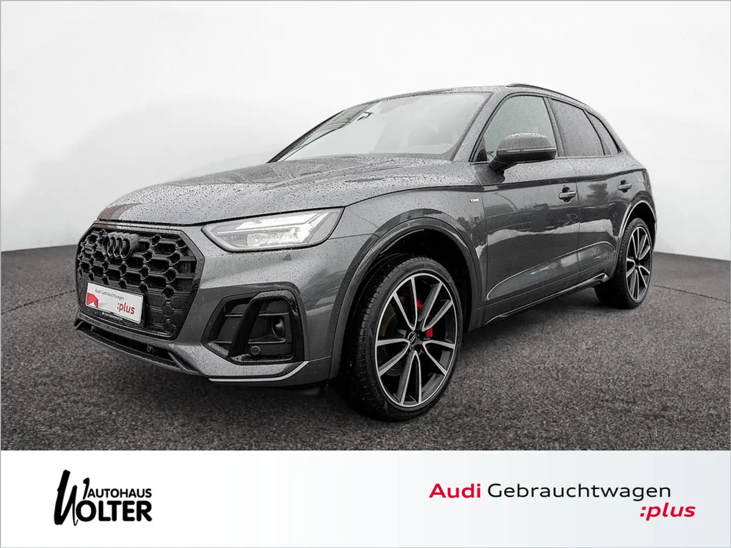 Audi Q5 55 TFSI e quattro S line Pano LED AHK Navi Grau - 1