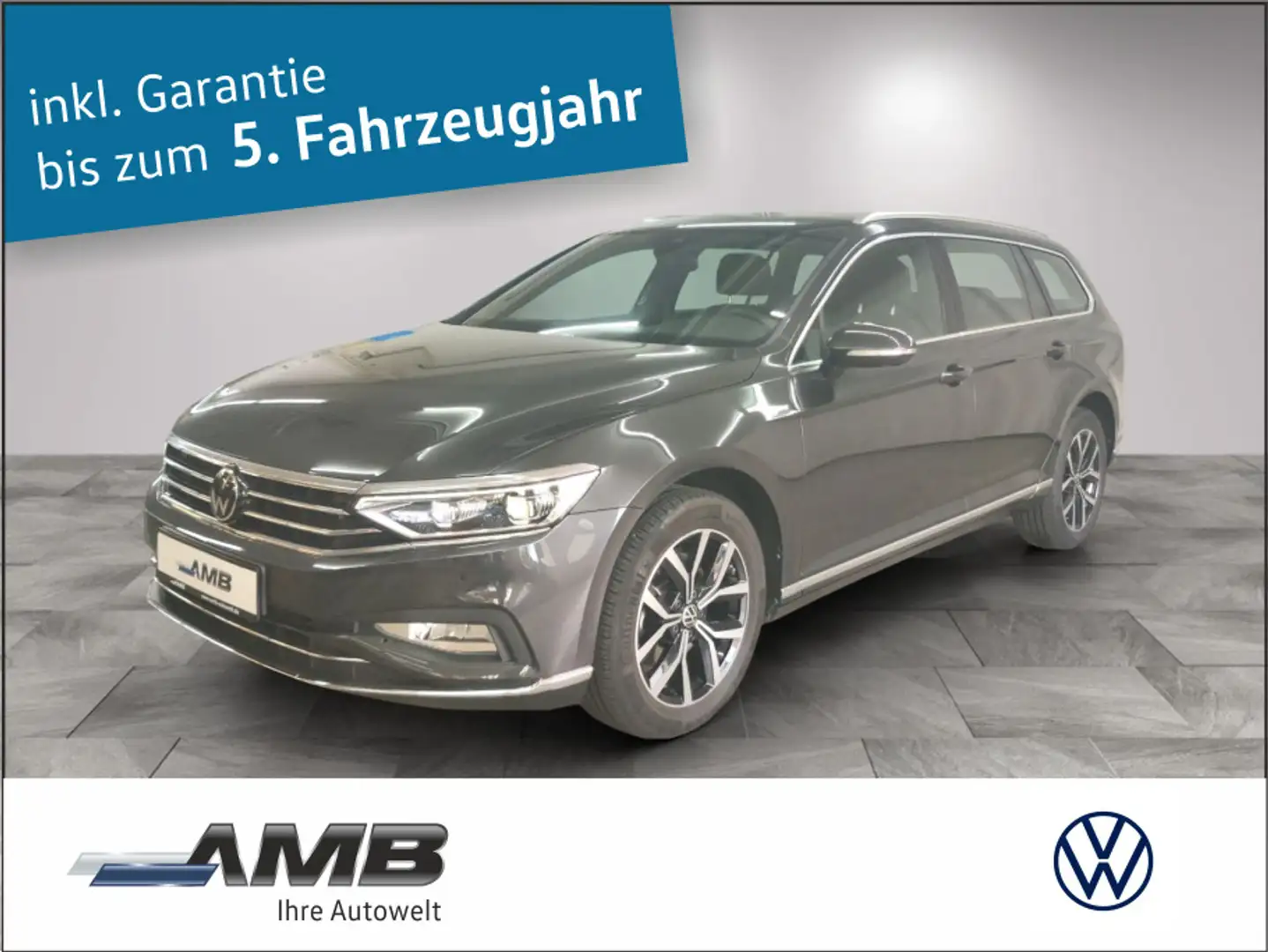 Volkswagen Passat Variant Elegance 2.0 TDI 4M AHK/02.29Gara Grau - 1
