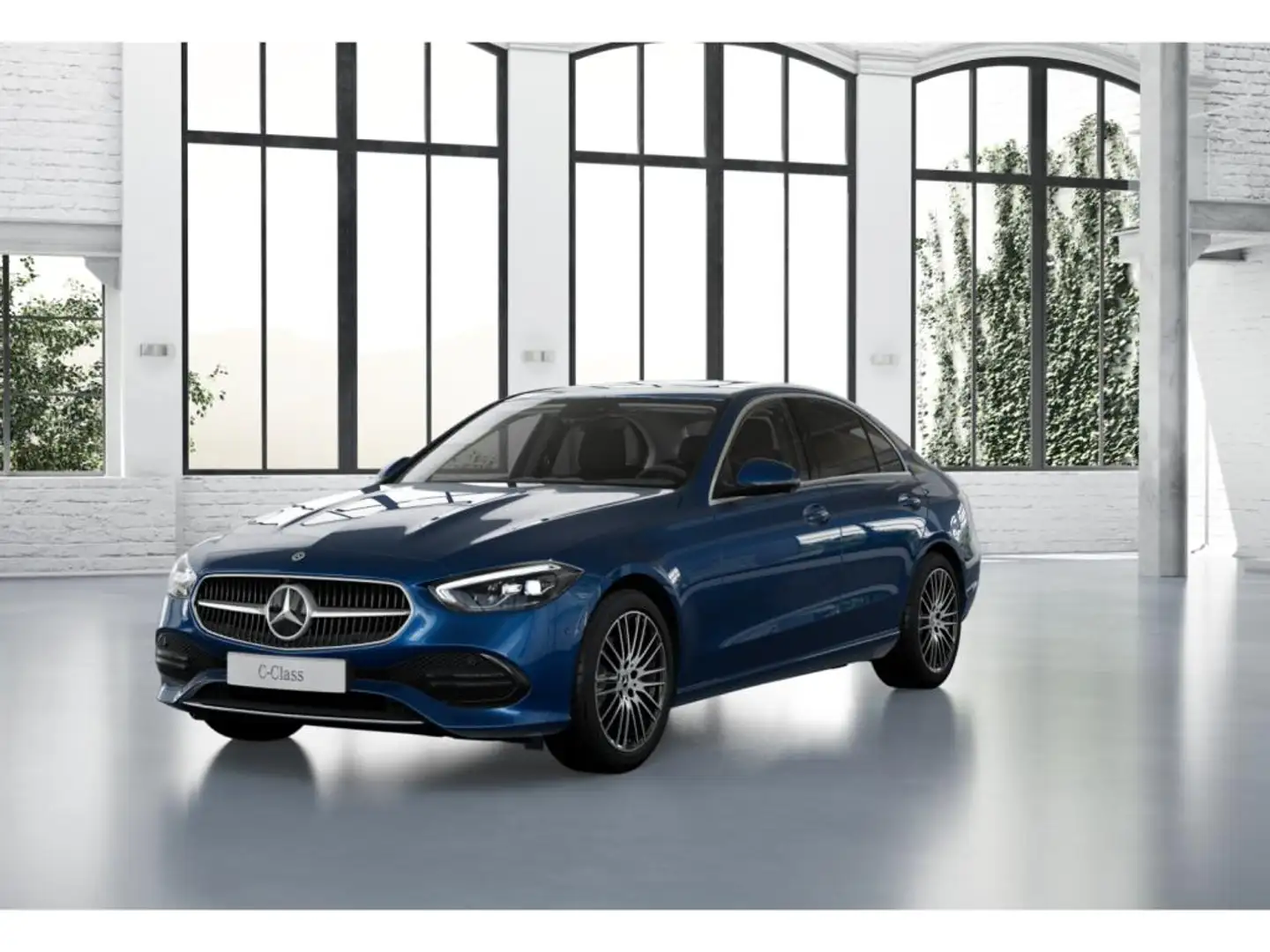 Mercedes-Benz C 180 SCHIEBEDACH+MEMORY+18 ZOLL+BURMESTER+360° Blau - 1