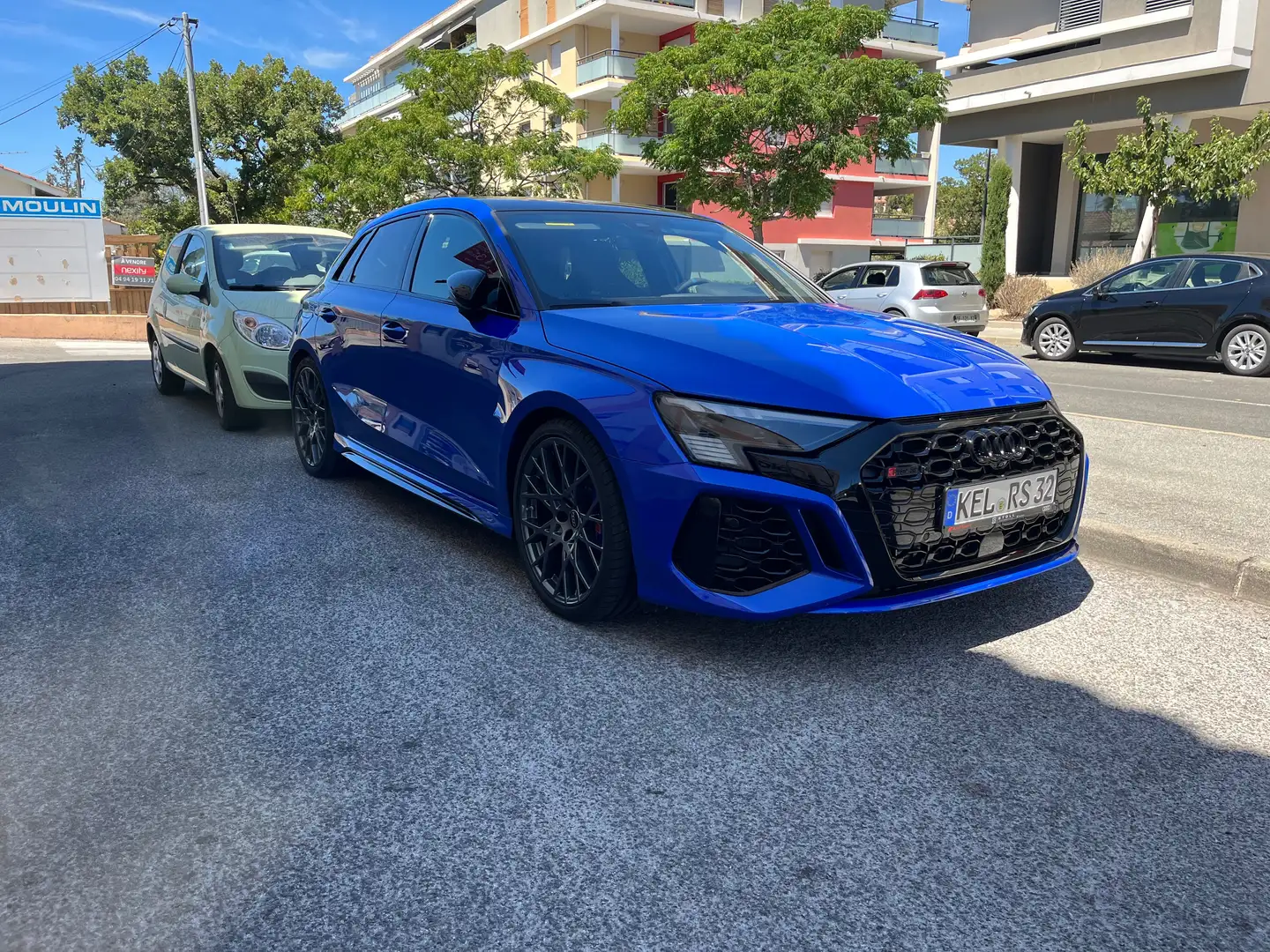 Audi RS3 RS3 Sportback Performance 407 HP-Garanti Audi 6/28 Bleu - 1