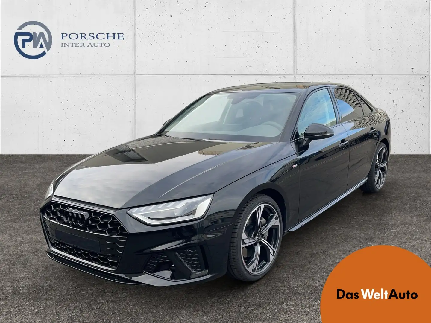 Audi A4 Limousine 40 TFSI S line Noir - 1