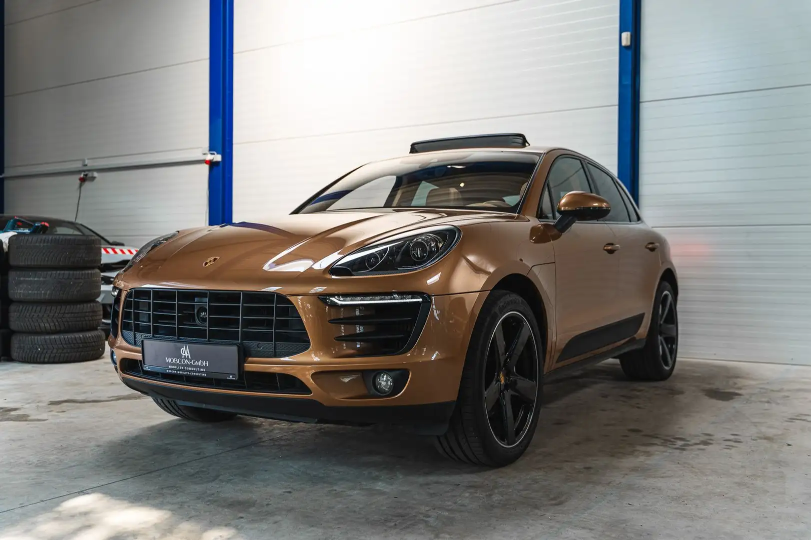 Porsche Macan S *Pano*PZ-Scheckh.*21"*AHK*RFK*Burmester* Beige - 1