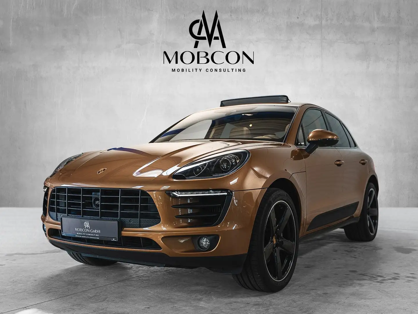 Porsche Macan S *Pano*PZ-Scheckh.*21"*AHK*RFK*Burmester* Beige - 1
