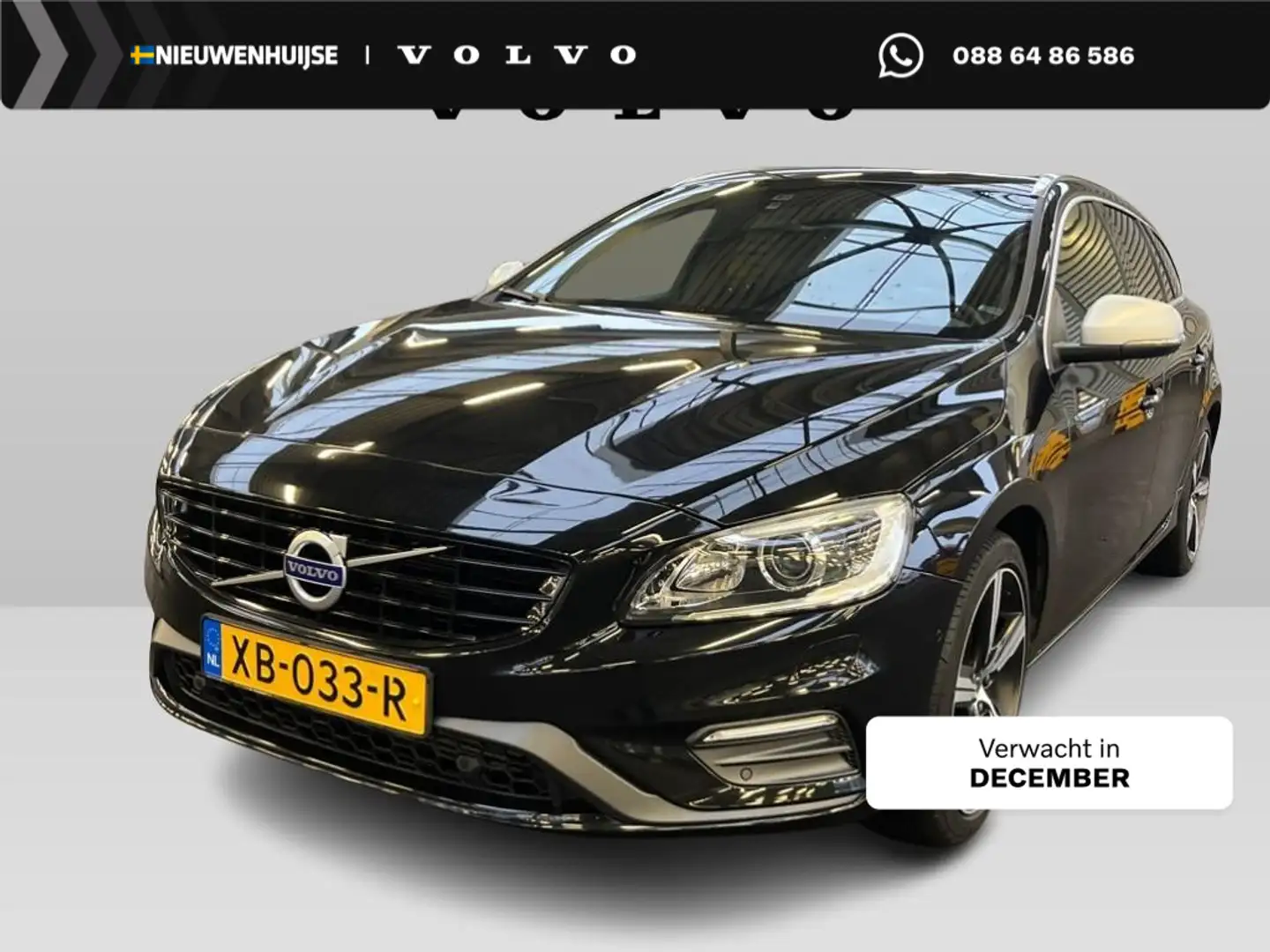 Volvo V60 2.0 T4 Business Sport | Trekhaak | Schuif/kantel d Noir - 1
