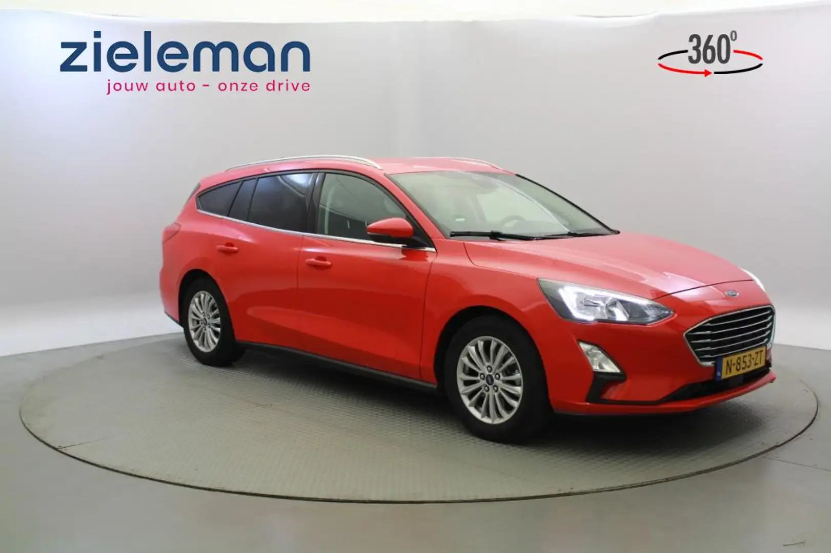 Ford Focus 1.5 EcoBlue Titanium X Business Wagon - Carplay, C Rood - 1