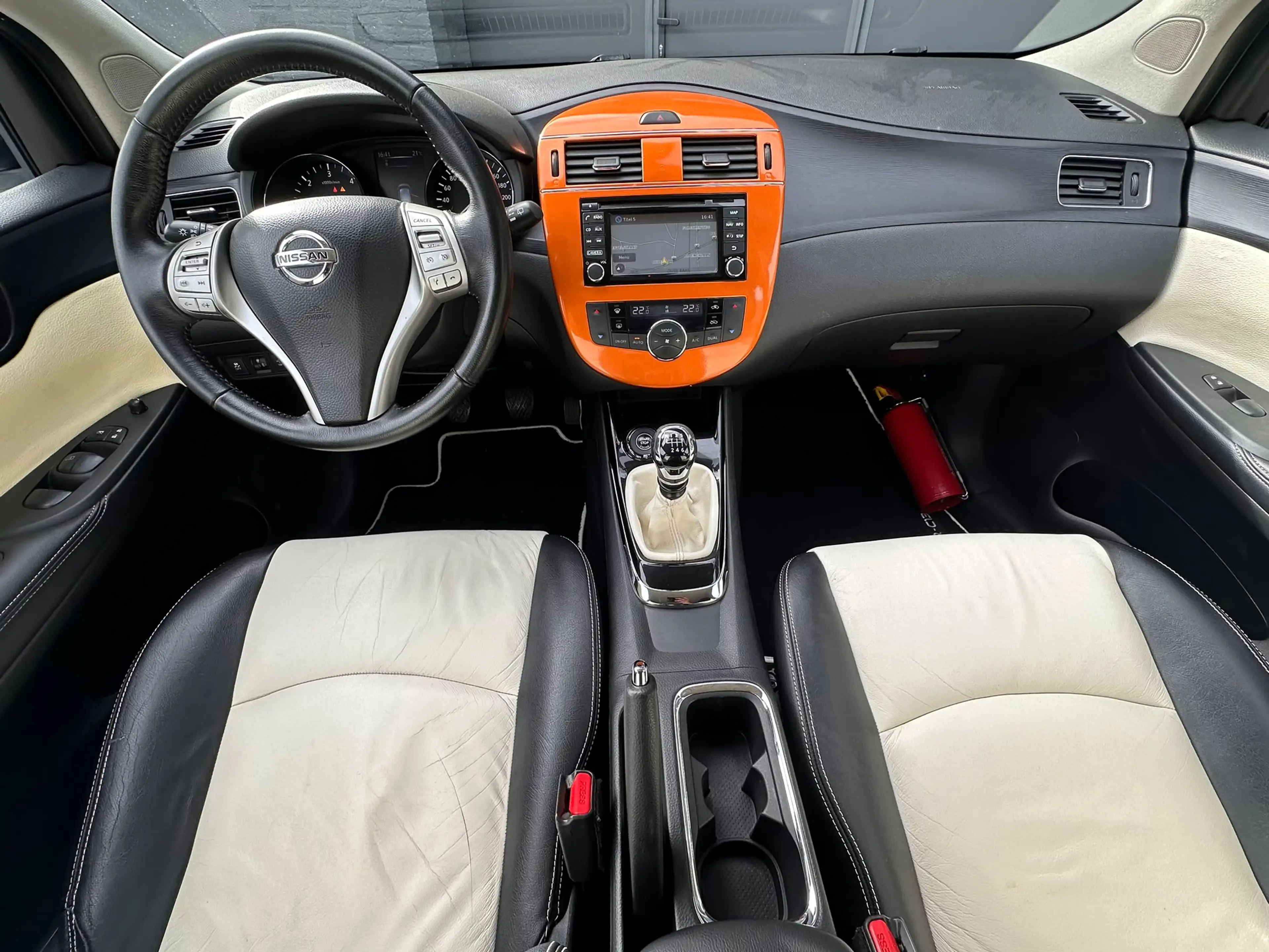 Nissan Pulsar 1.5 dCi Tekna | Gps | CruiseControl | Camera | Leder | Unieke Staat | *1JGarantie* | — photo 9