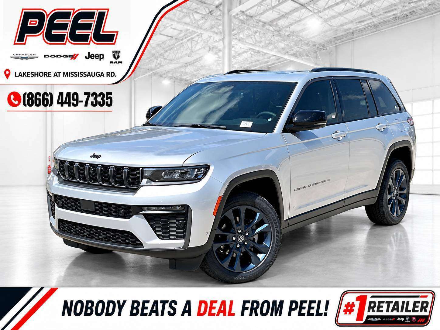 Silver 2026 Jeep Grand Cherokee L SUV / Crossover  8-Speed Automatic