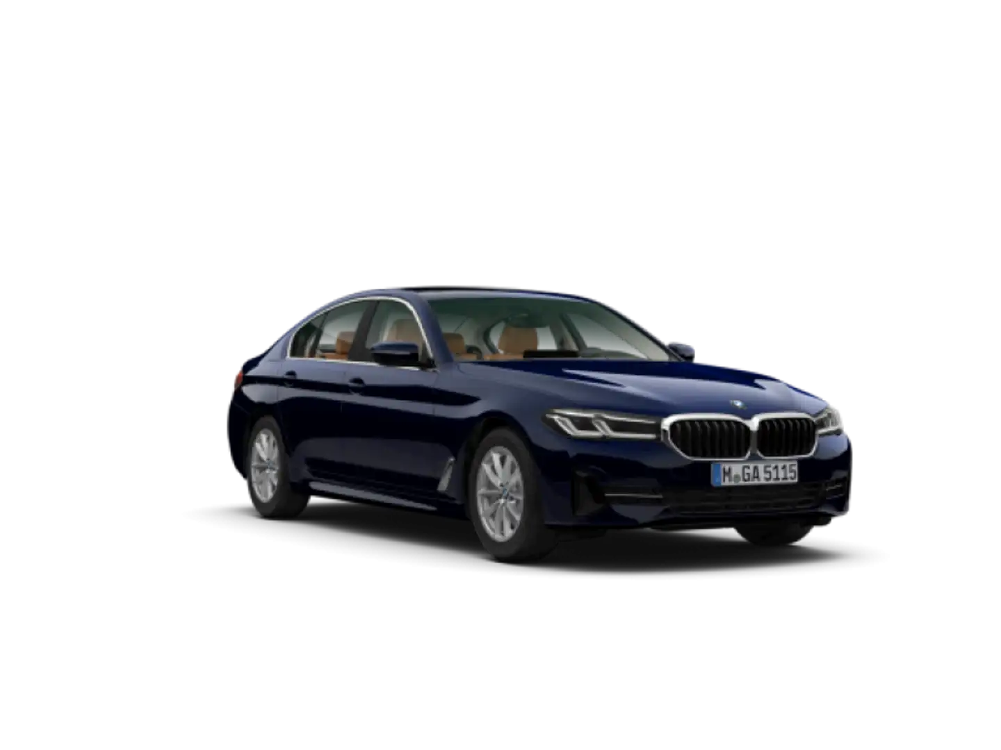 BMW 518 d Blauw - 1