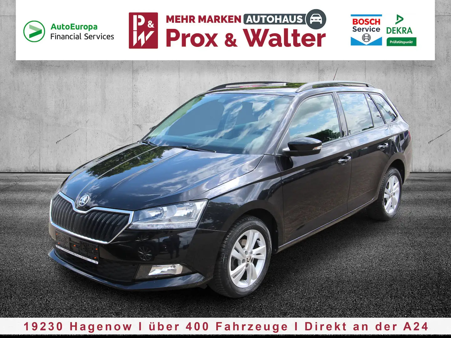 Skoda Fabia Combi TSI Ambition Plus KAMERA+SITZHEIZUNG Zwart - 2