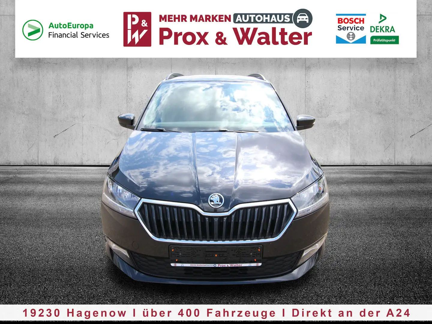Skoda Fabia Combi TSI Ambition Plus KAMERA+SITZHEIZUNG Zwart - 1
