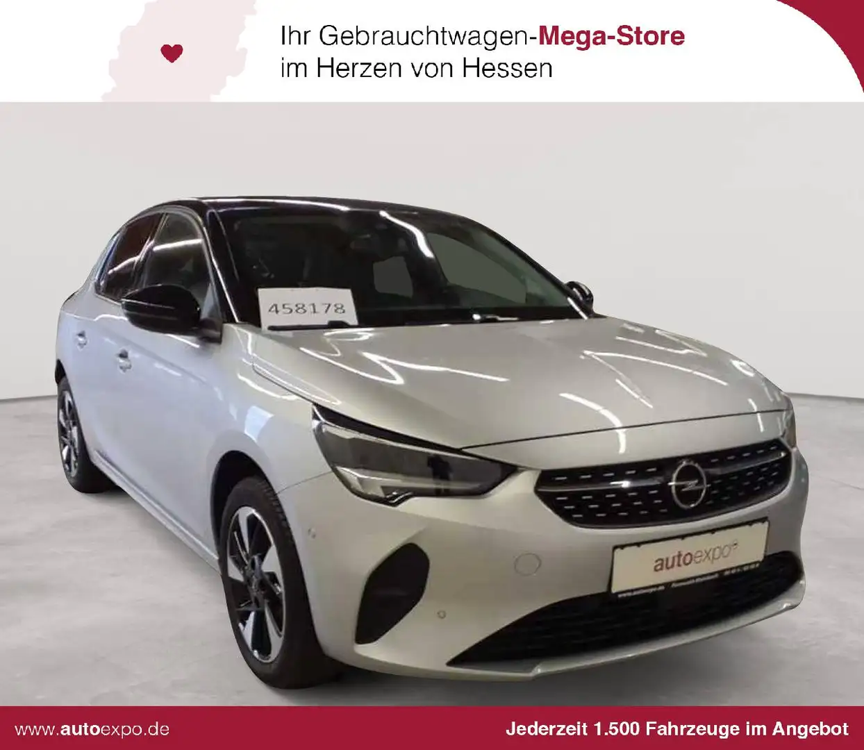 Opel Corsa-e Corsa-e Elegance Navi StyleP PDC KAM SHZ Silber - 1
