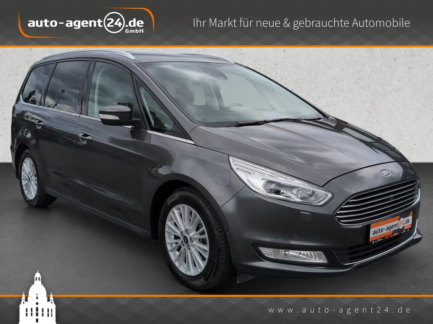 Ford Galaxy 2.0 TDCi Titanium X/ACC/Massage/Sitzlüft./AHK Grau - 1