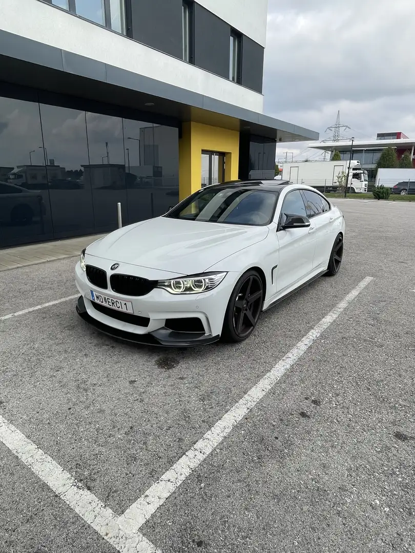 BMW 435 435i xDrive Gran Coupe Österreich-Paket Aut. Weiß - 1
