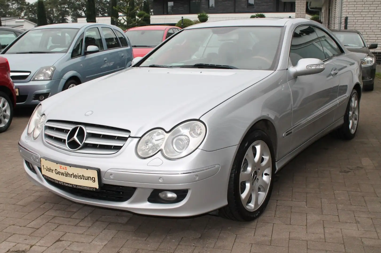 Mercedes-Benz CLK 350 Coupe Elegance *Steuerkette NEU*TÜV-NEU* Argintiu - 2