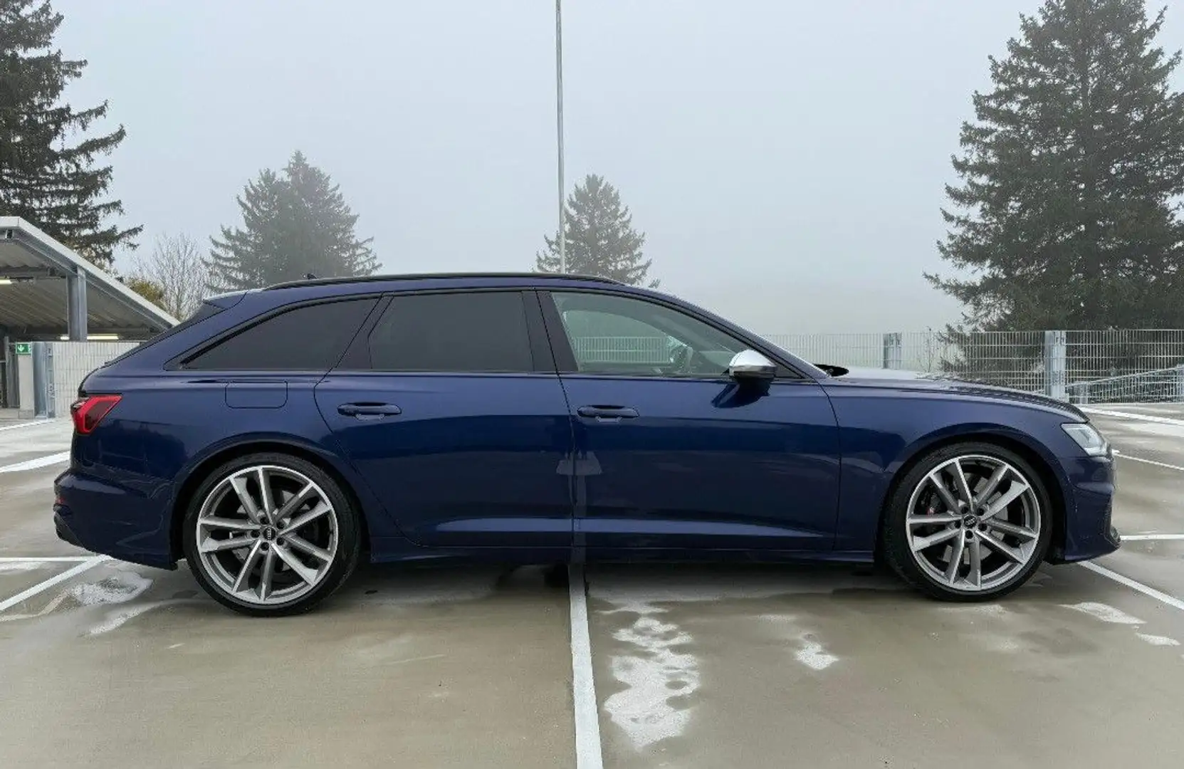 Audi S6 Avant 3.0 TDI PANO-B+O-STANDHZG-AIR.LUFT Bleu - 1