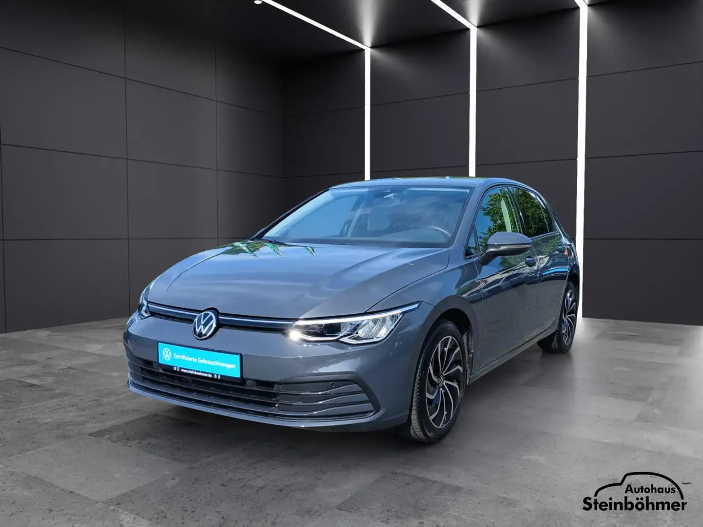 Volkswagen Golf Life 1.5 TSI Navi APP ACC Bluetooth LED Klima Gris - 2