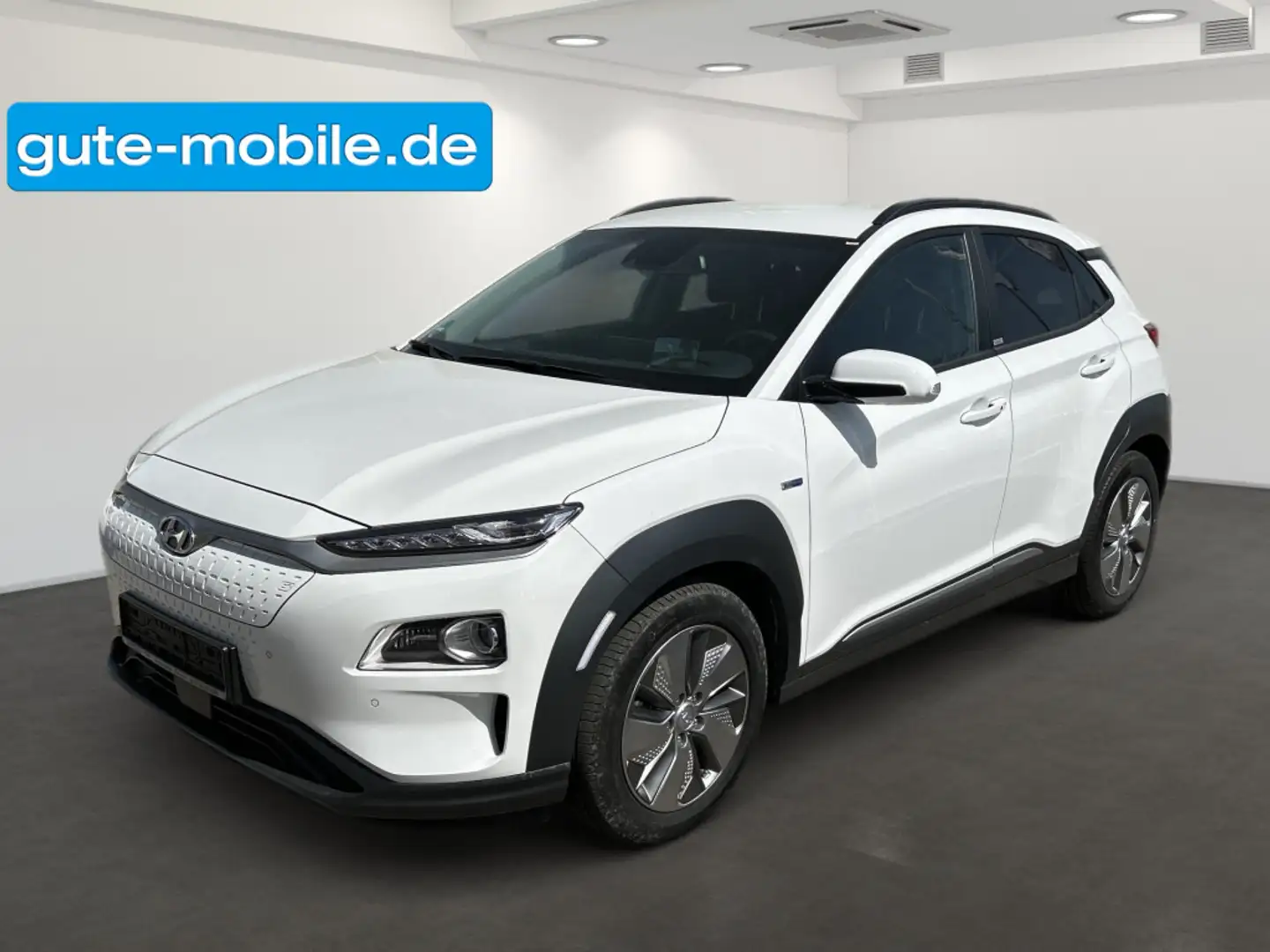 Hyundai KONA Premium Elektro White - 1