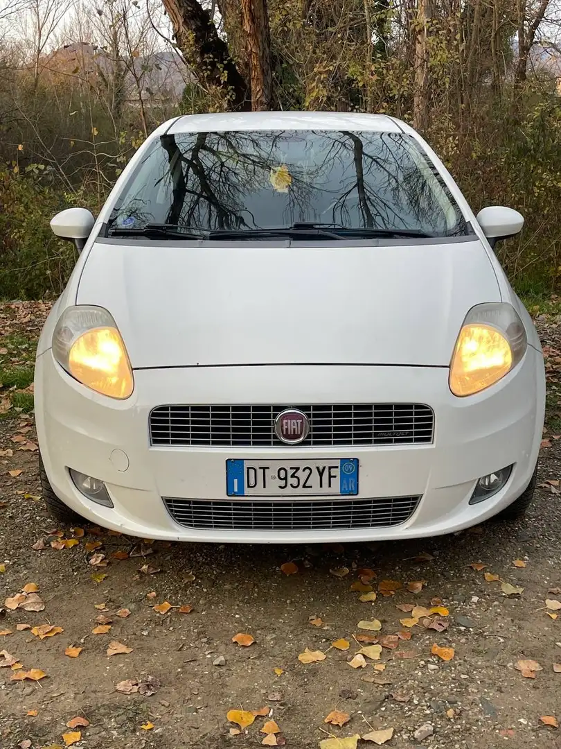 Fiat Grande Punto Grande Punto 3p 1.3 mjt 16v Dynamic 75cv Bianco - 1