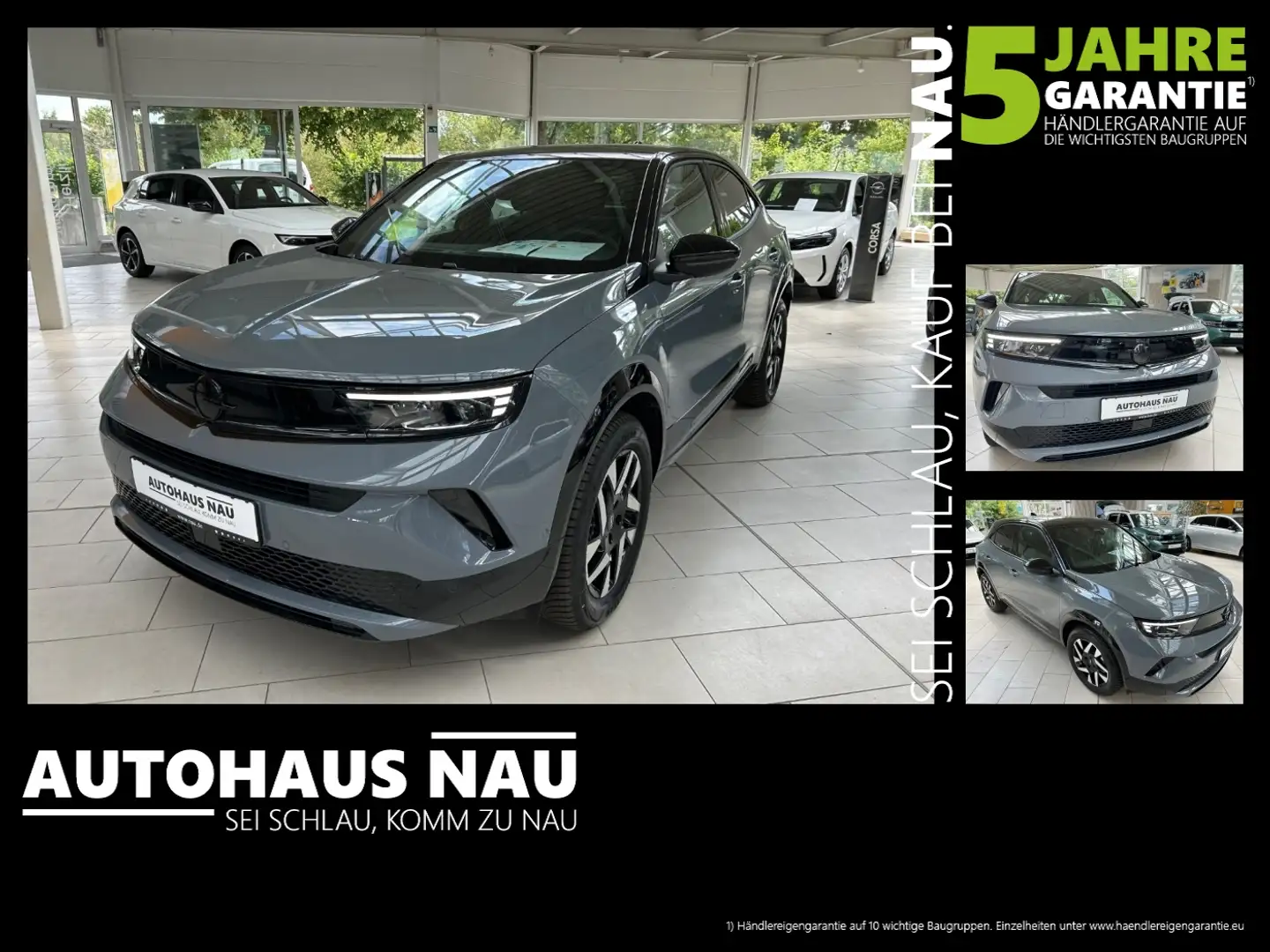 Opel Mokka 1,2 GS Turbo inkl. Big Deal Grau - 1
