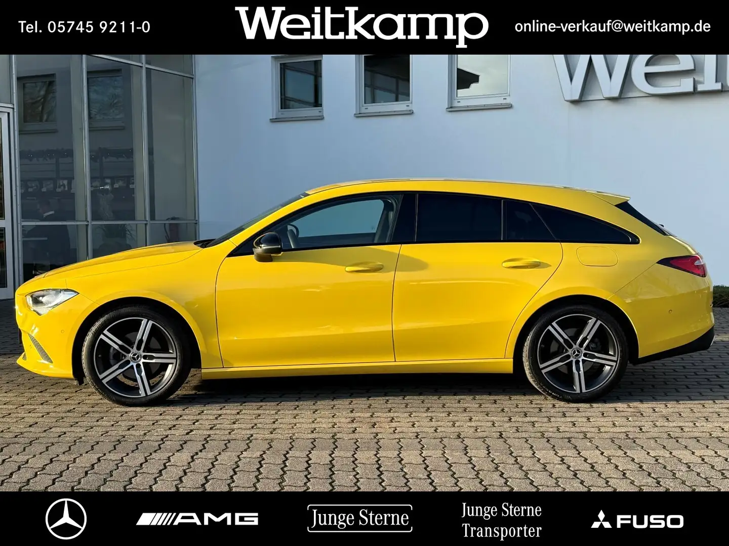 Mercedes-Benz CLA 180 CLA 180 Shooting Brake Progressive+Night-Paket Gelb - 2