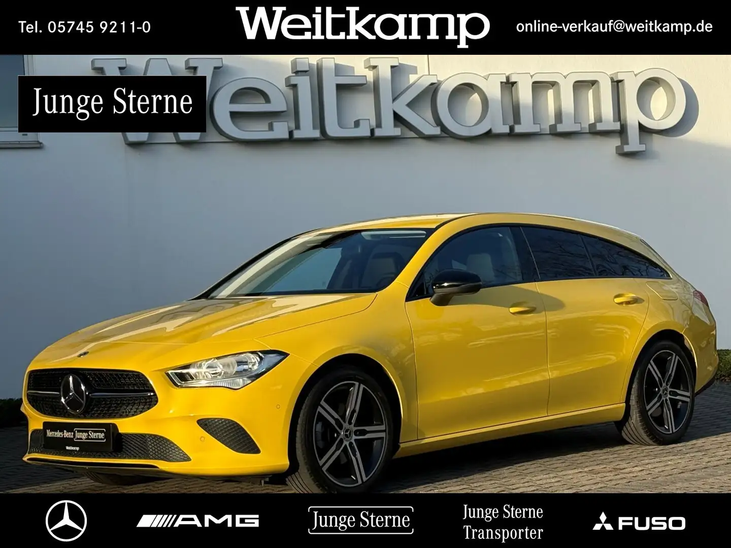 Mercedes-Benz CLA 180 CLA 180 Shooting Brake Progressive+Night-Paket Gelb - 1