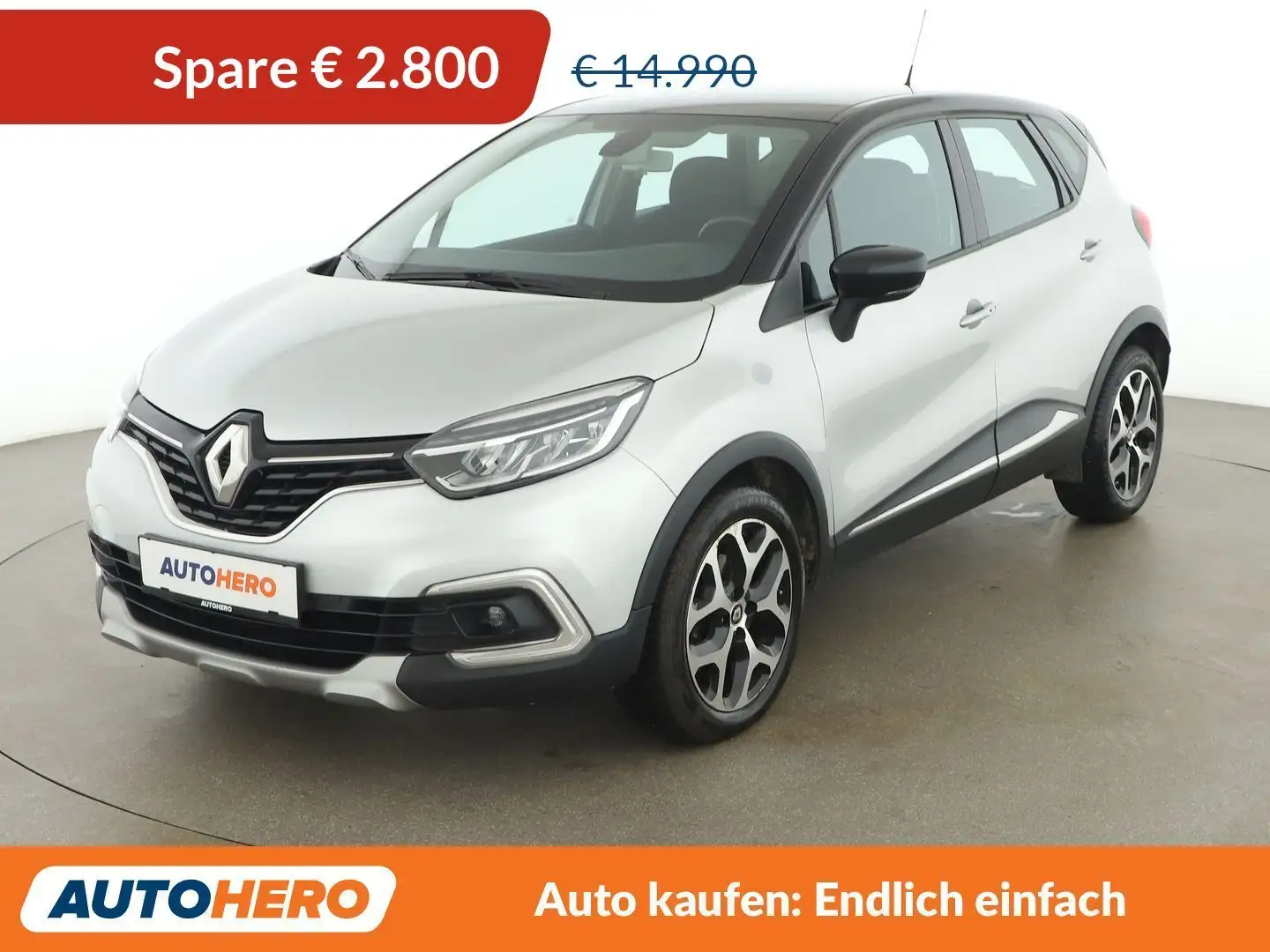 Renault Captur 1.5 dCi Energy Intens Aut.*LED*NAVI*CAM*PDC*SHZ* Grau - 1