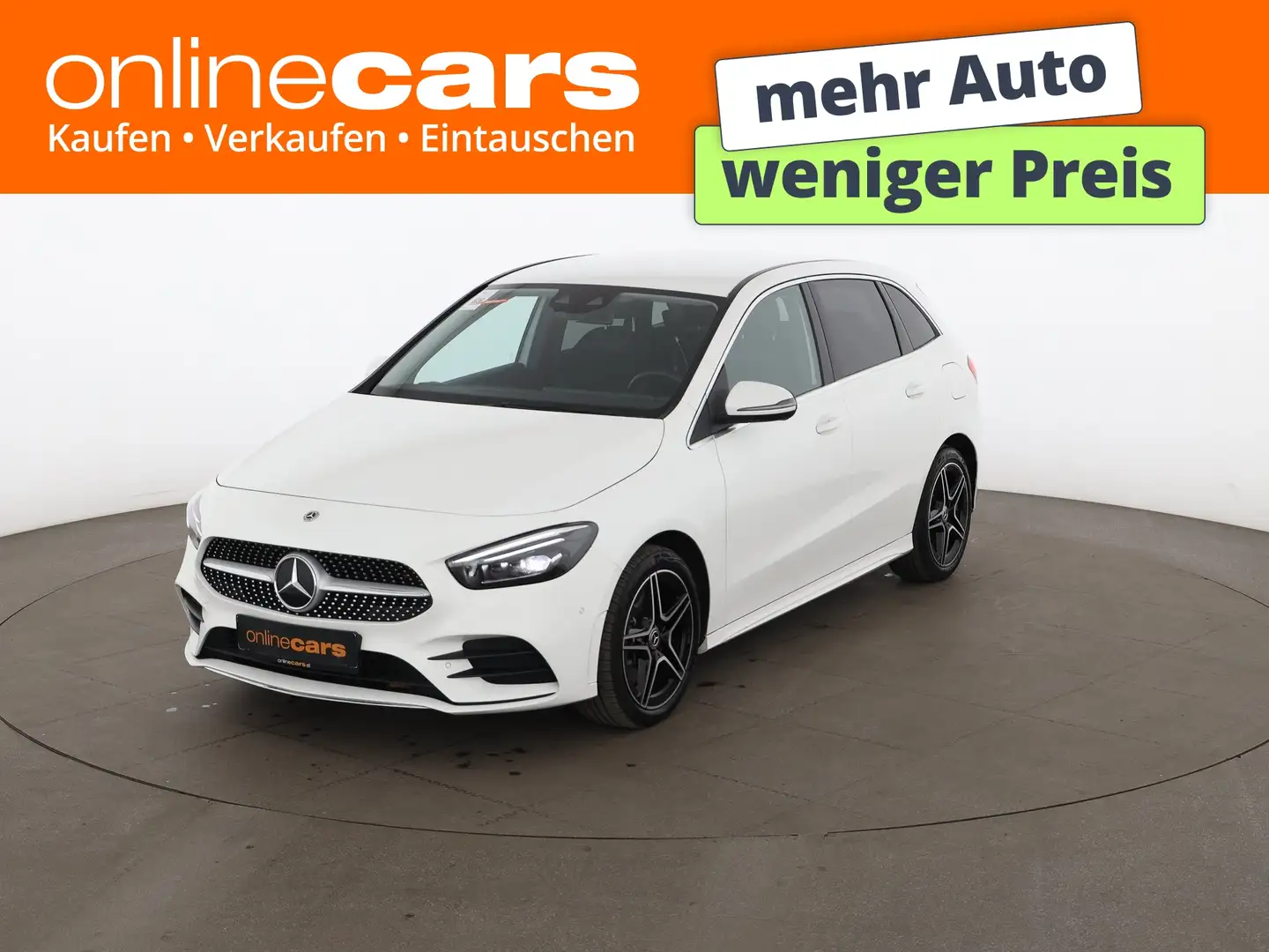 Mercedes-Benz B 250 e AMG Line Aut LED AHK LEDER NAVI SITZHZG Weiß - 1