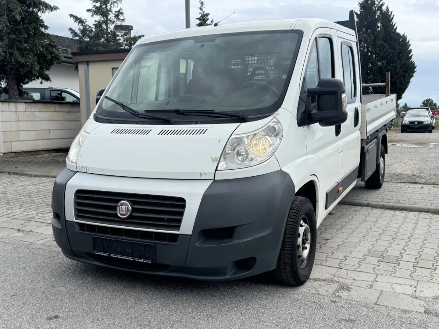 Fiat Ducato Pritsche Doppelkabine 7 Sitzer   L4 Weiß - 1