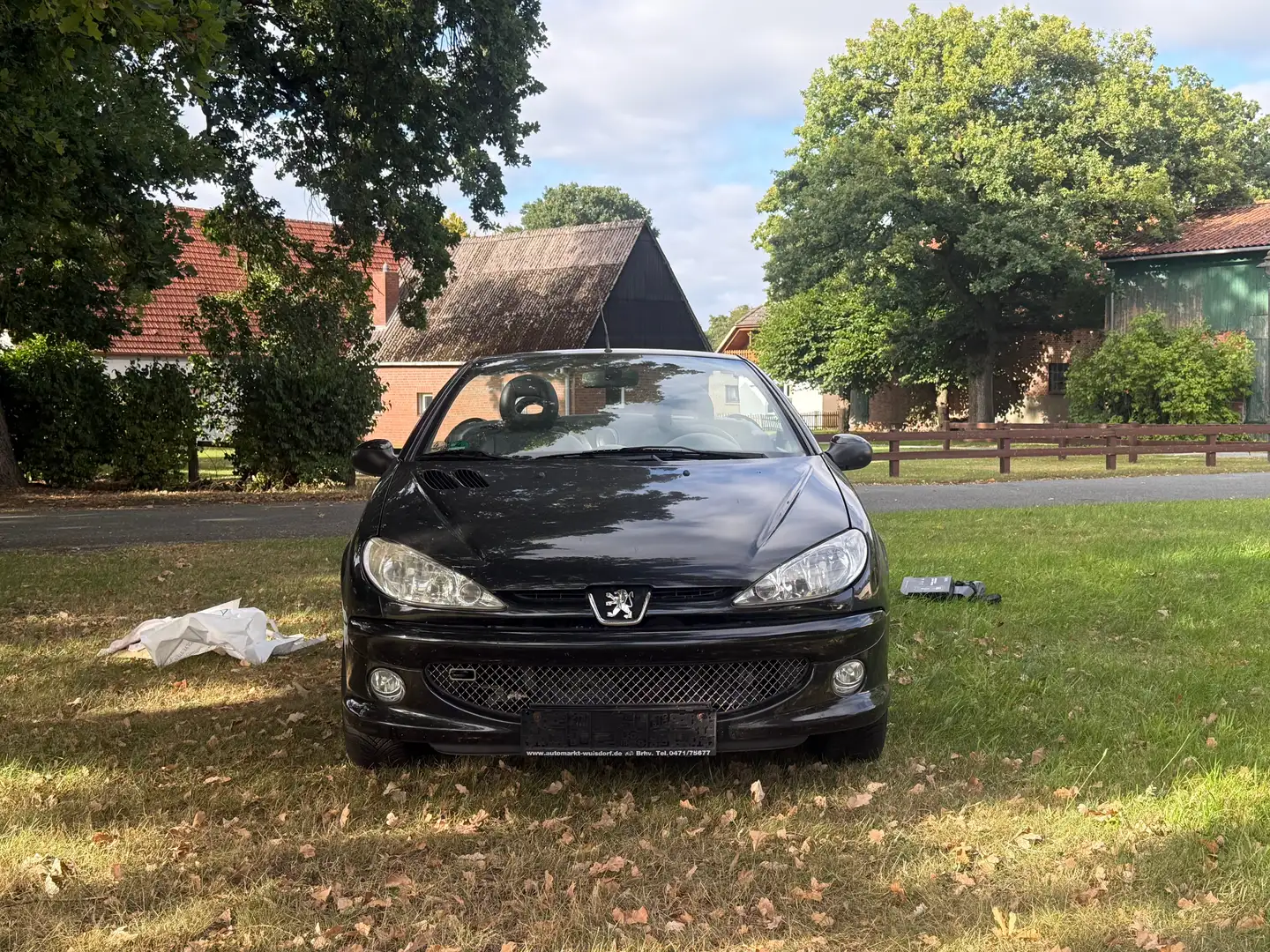 Peugeot 206 206 CC Schwarz - 2