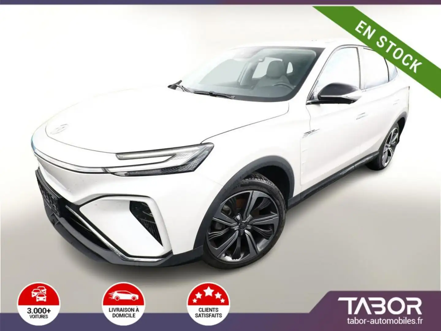 MG Marvel R Electric Performance GPS ACC PDC Blanc - 1