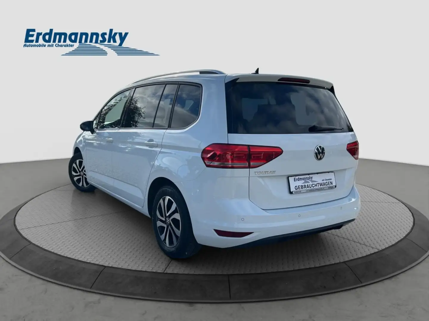 Volkswagen Touran Active TSI DSG/7Sitzer/Navi/ACC/PDC/SHZ Klima Weiß - 2