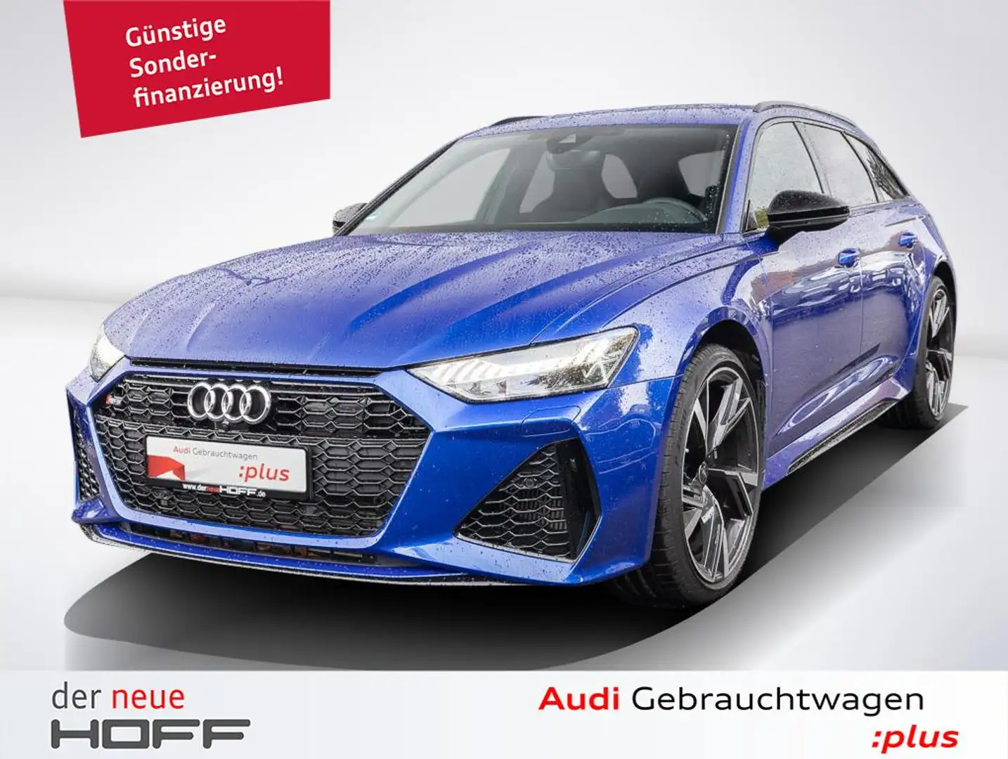 Audi RS6 Avant TFSI quattro Matrix Laserlicht Luftfederung Blau - 1