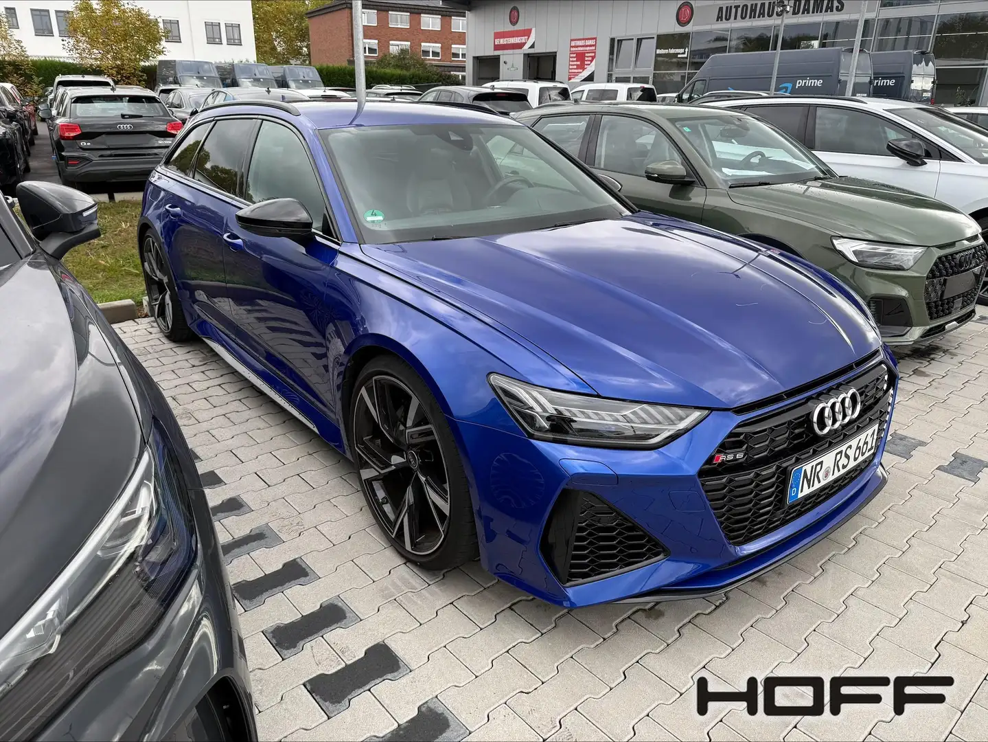 Audi RS6 Avant TFSI quattro Matrix Laserlicht Luftfederung Blau - 2