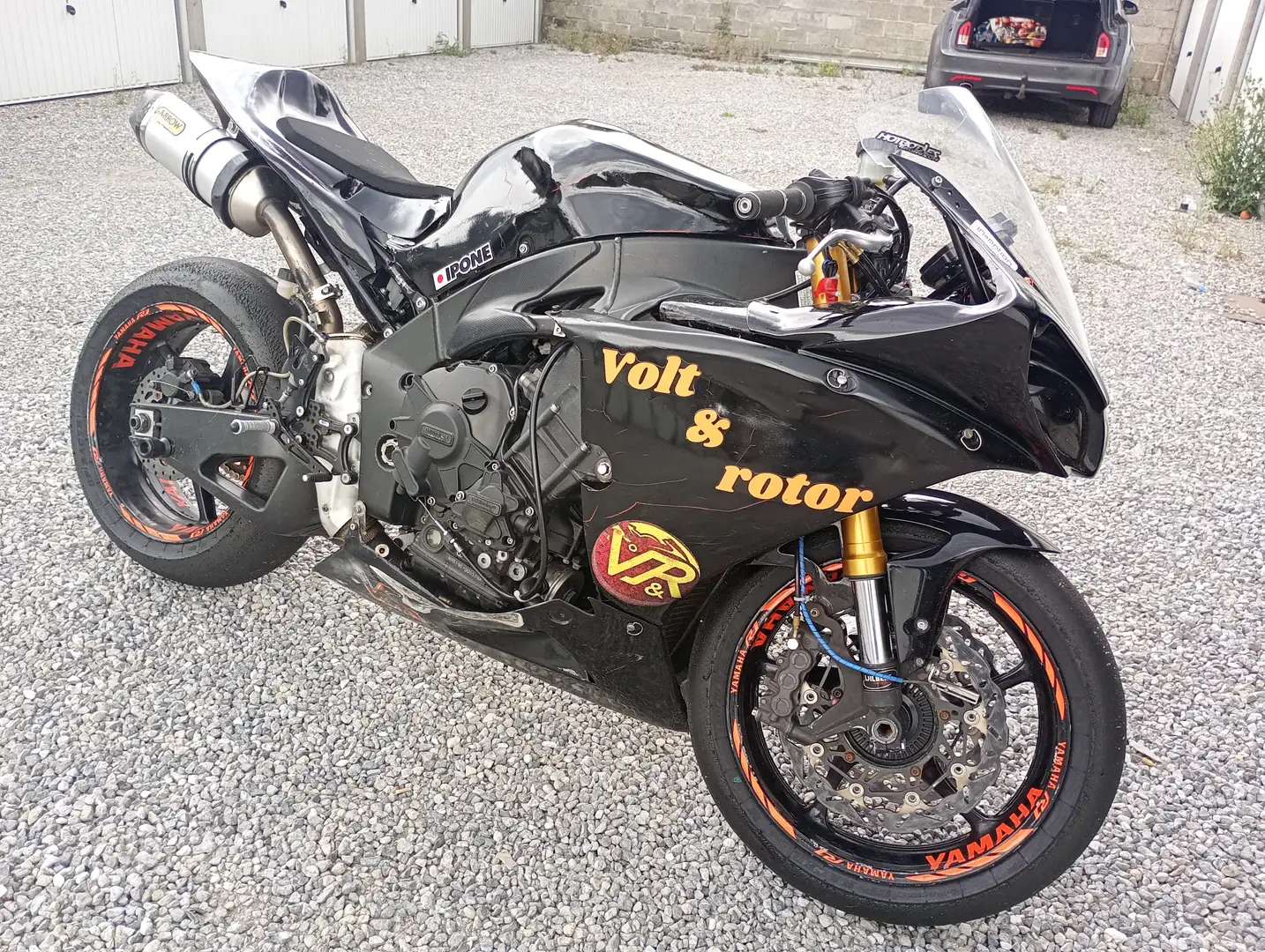 Yamaha YZF-R1 R1 2009 cross plane Noir - 2