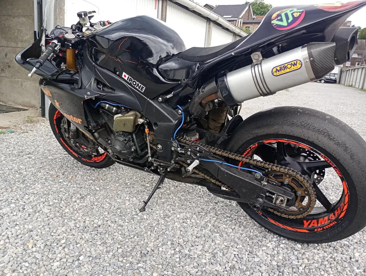 Yamaha YZF-R1 R1 2009 cross plane Siyah - 2