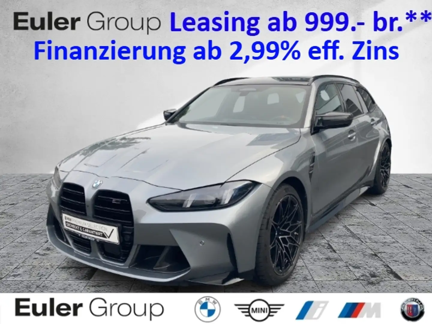 BMW M3 Competition xDrive Carbon-Sitze Carbon-Exterieur U Серый - 1