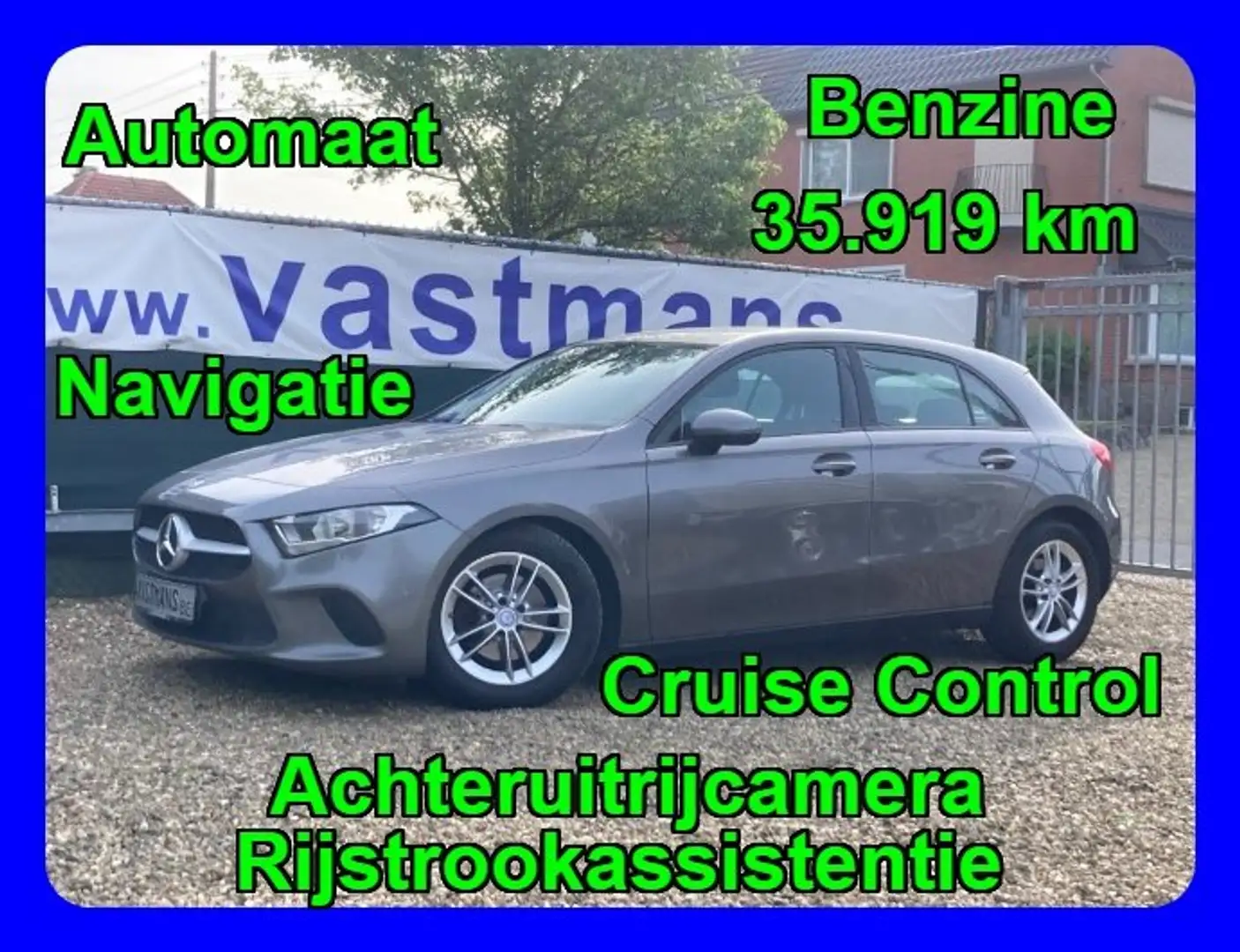 Mercedes-Benz A 180 Benzine / Automaat / Navi / Camera / Lage KM stand Gris - 1