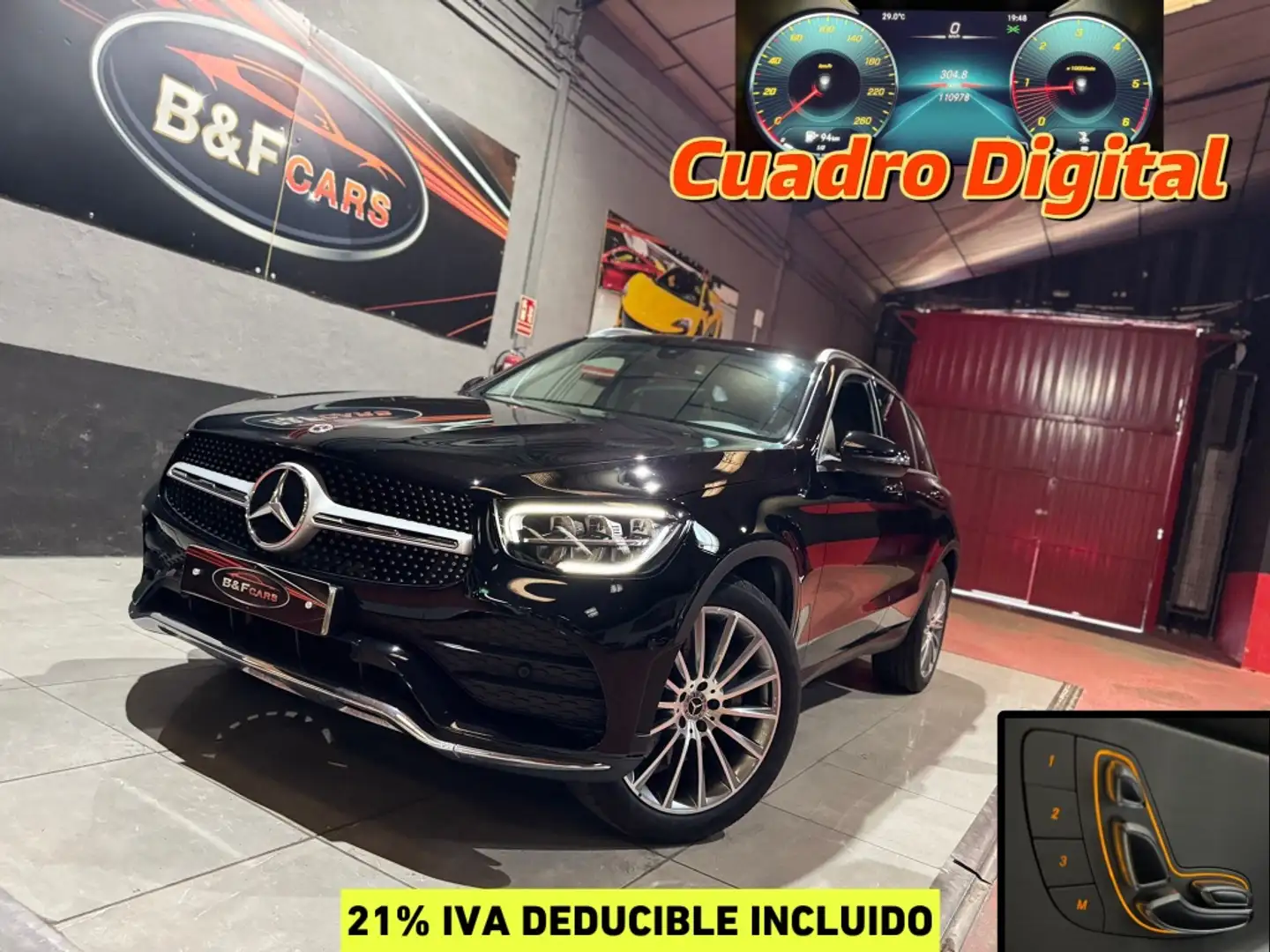 Mercedes-Benz GLC 220 220d 4Matic 9G-Tronic Negro - 1