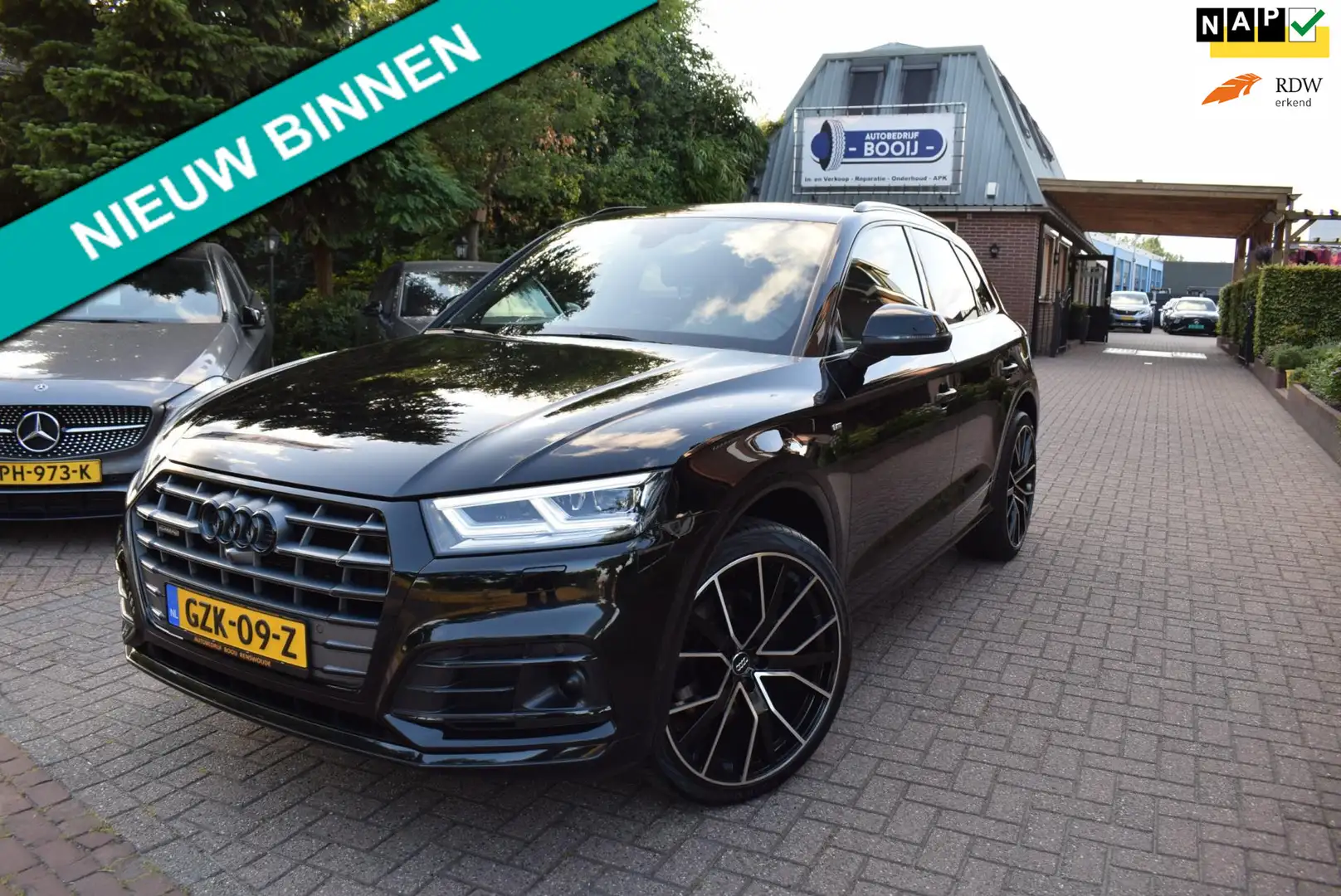 Audi Q5 50 TFSI e quattro S-LINE edition TREKH/ADAP CRUISE Zwart - 1