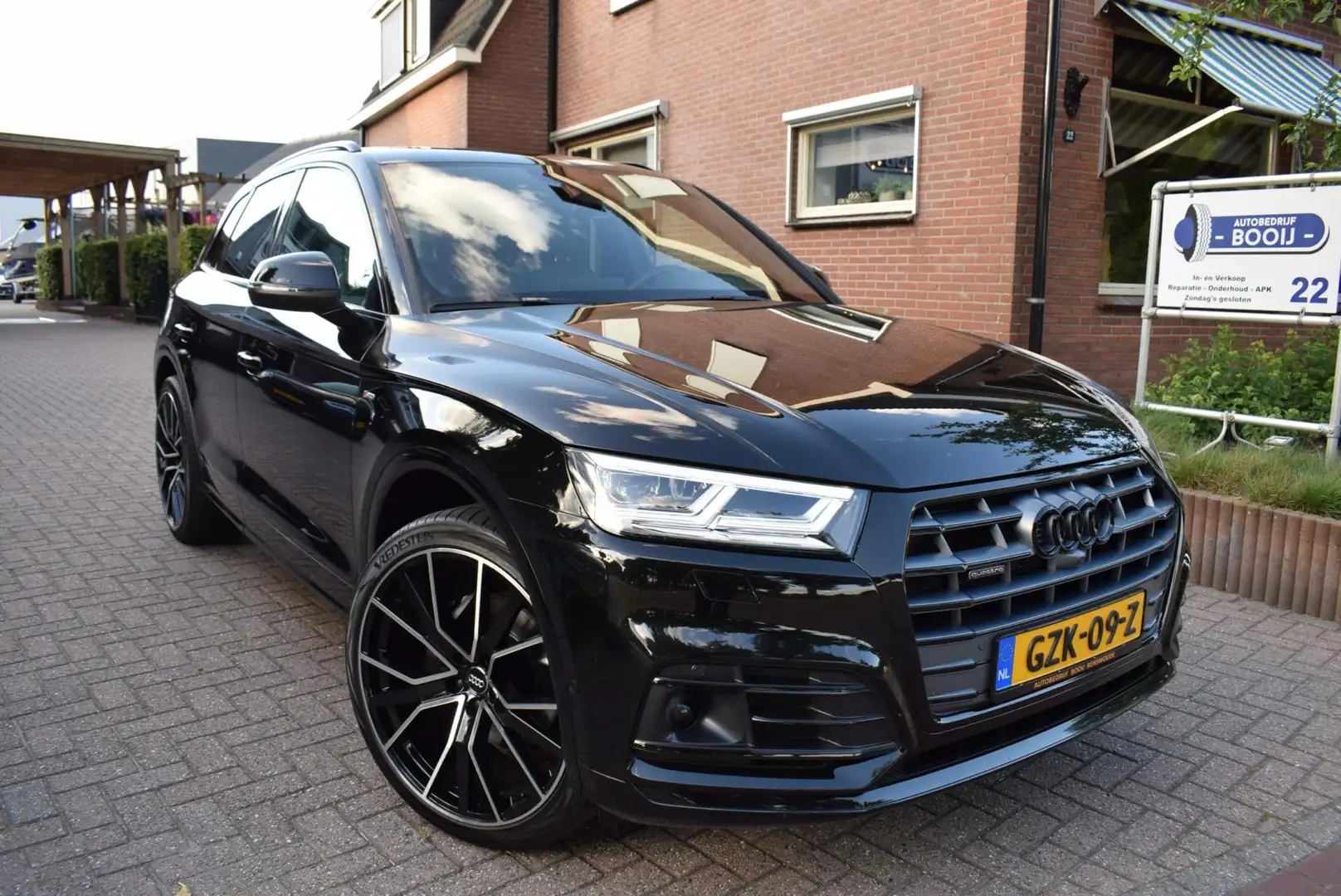 Audi Q5 50 TFSI e quattro S-LINE edition TREKH/ADAP CRUISE Zwart - 2