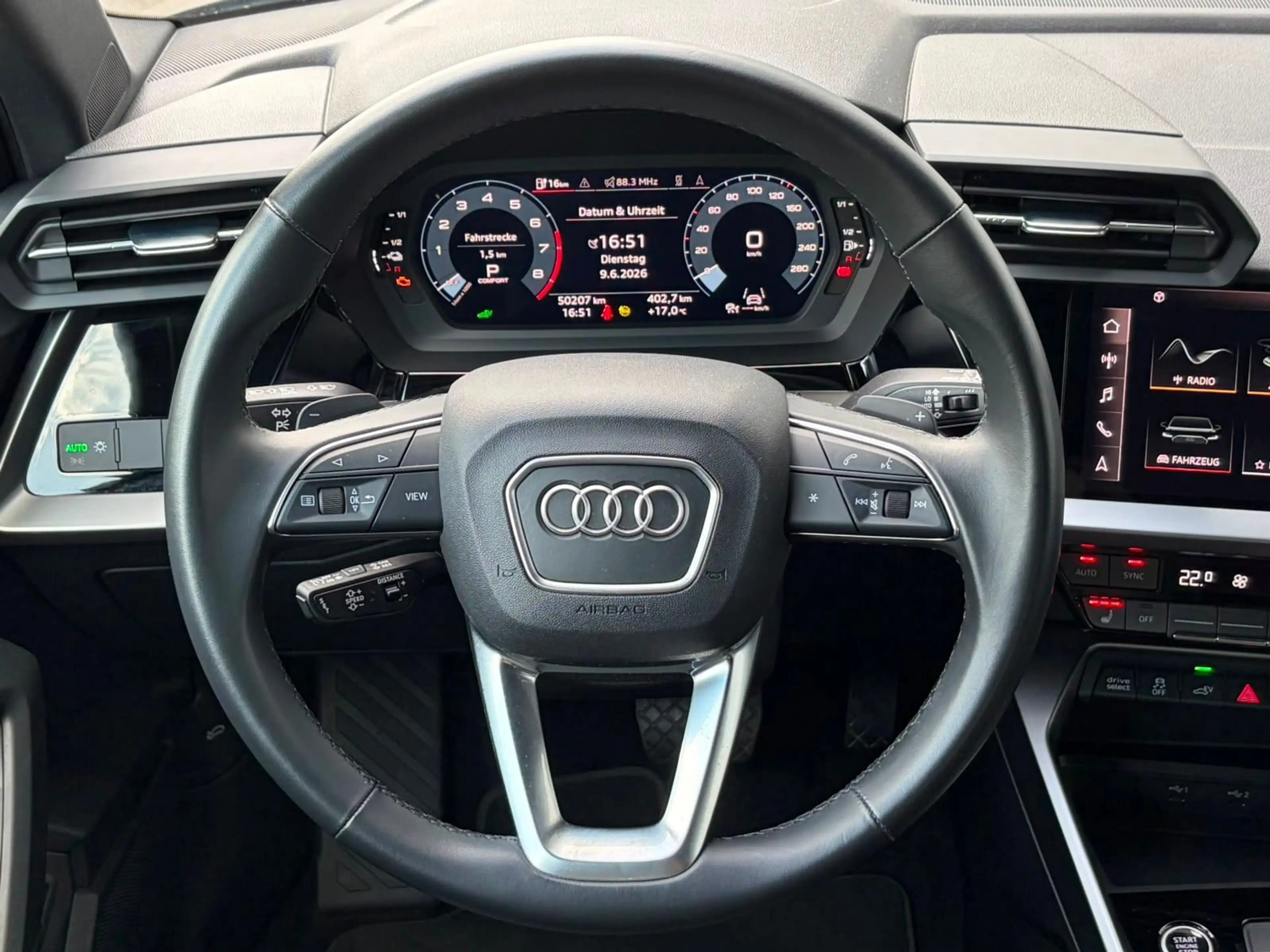 Audi A3 45 TFSIe S LINE+KAMERA+ACC+OPTIK SC — photo 11