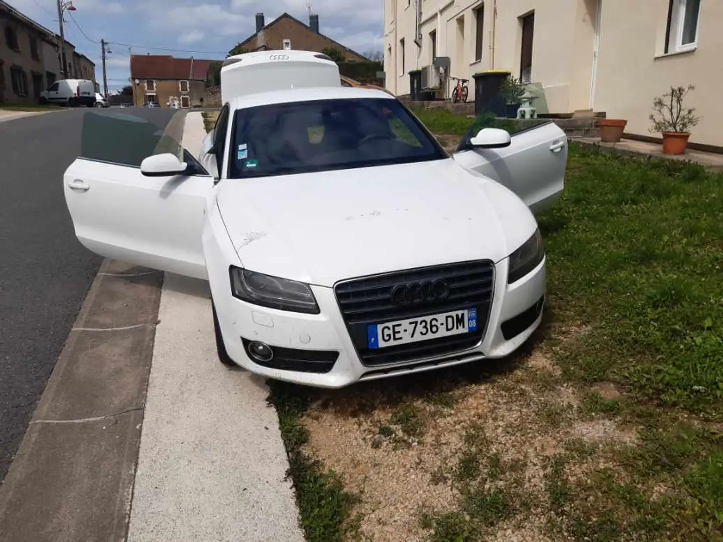 Audi A5 Blanc - 2