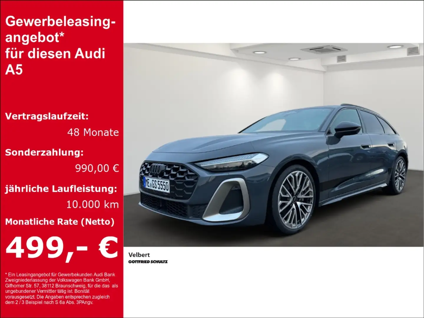 Audi A5 Avant S-line TFSI Autom. #Neues Modell!# Gris - 1