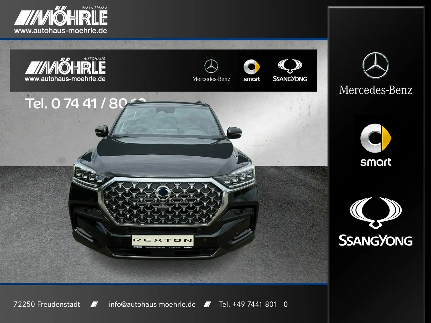 KGM Rexton REXTON Core 2.2 D 4WD Kamera LED Navigation Schwarz - 1