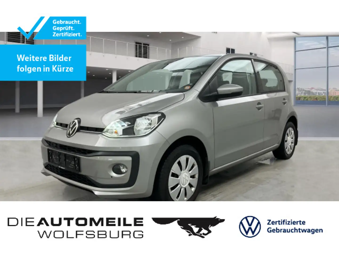 Volkswagen up! 1.0 CLIMATR/SITZHZ/PDC Zilver - 1