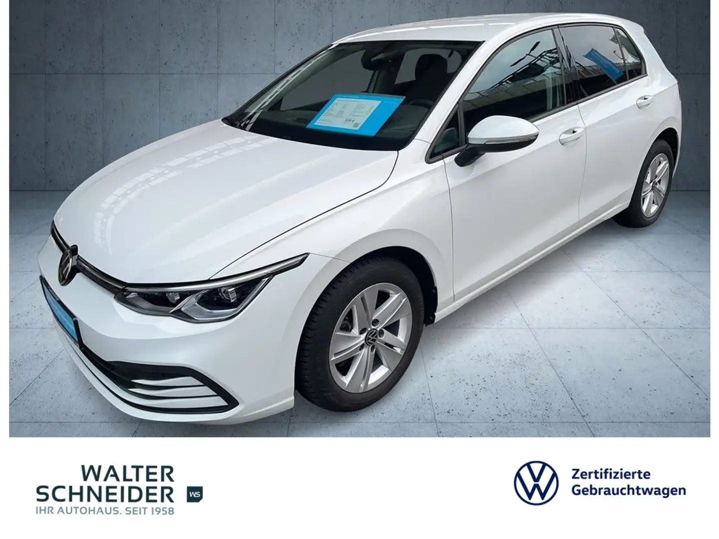 Volkswagen Golf 1.5 TSI Life Navi LEDplus SHZ Weiß - 1