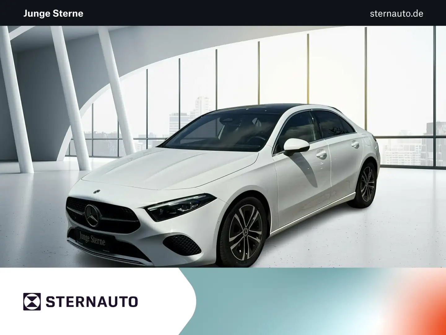 Mercedes-Benz A 200 A 200 Limousine Progressive Advanced Pano Multibeam Smartphone Integration Weiß - 1