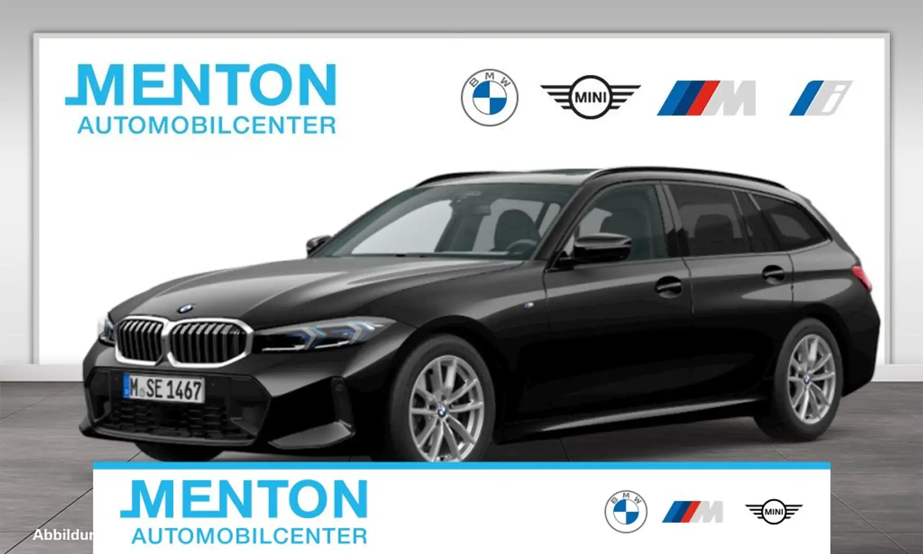 BMW 320 d xDrive M Sportpaket Head-Up HiFi DAB LED Schwarz - 1